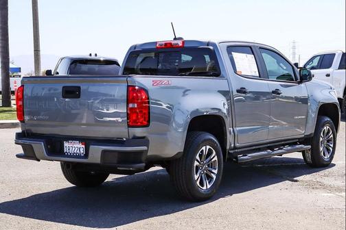 Satin Steel Metallic 2021 Chevrolet Colorado Z71