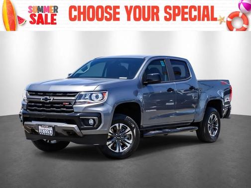 Satin Steel Metallic 2021 Chevrolet Colorado Z71