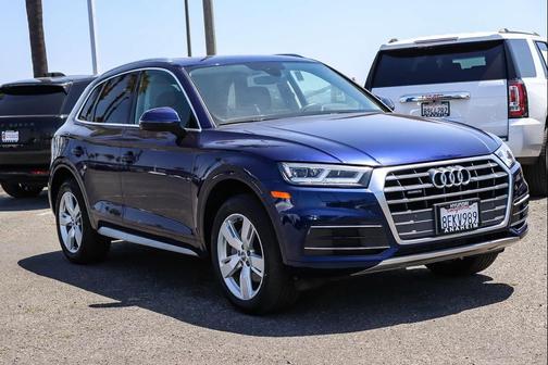 Blue 2018 Audi Q5 2.0T Tech Premium