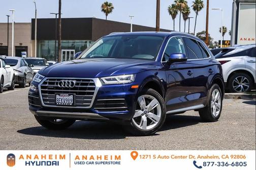 Blue 2018 Audi Q5 2.0T Tech Premium