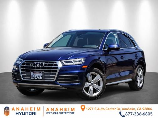 Blue 2018 Audi Q5 2.0T Tech Premium
