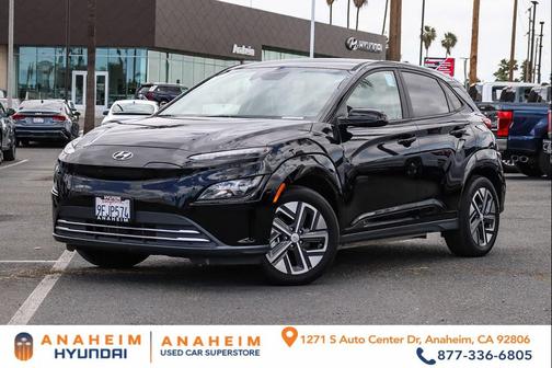 Abyss Black Pearl 2023 Hyundai KONA EV SE