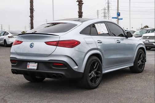Cirrus Silver Metallic 2025 Mercedes-Benz AMG GLE 53 4MATIC+ Coupe