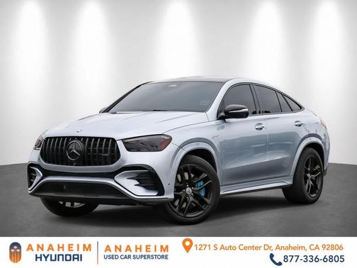 Cirrus Silver Metallic 2025 Mercedes-Benz AMG GLE 53 4MATIC+ Coupe