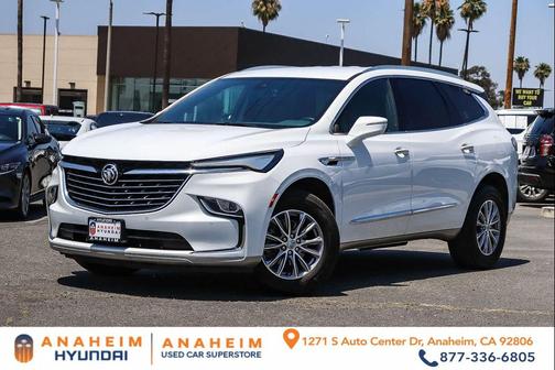 Summit White 2023 Buick Enclave Essence FWD