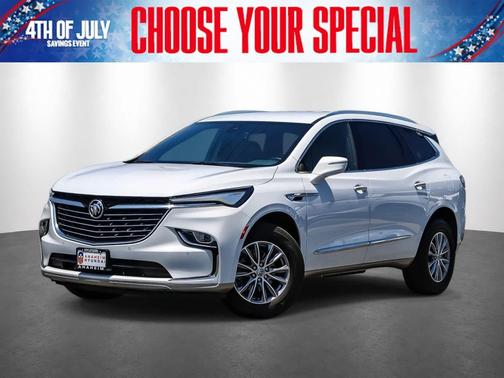 Summit White 2023 Buick Enclave Essence FWD