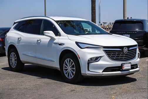 Summit White 2023 Buick Enclave Essence FWD