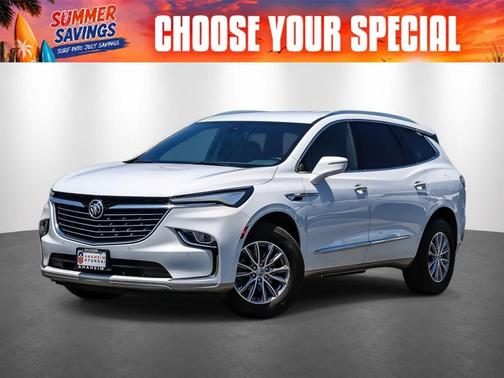 Summit White 2023 Buick Enclave Essence FWD