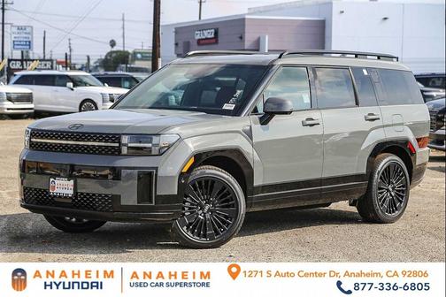 Hampton Gray 2026 Hyundai SANTA FE HEV Calligraphy