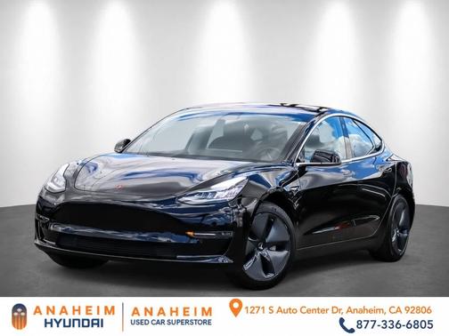Black 2018 Tesla Model 3 Standard