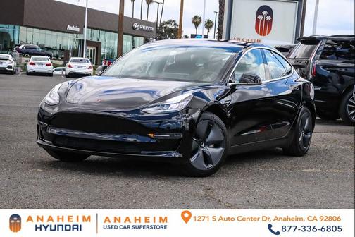 Black 2018 Tesla Model 3 Standard