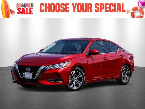 Scarlet Ember Tintcoat 2023 Nissan Sentra SV