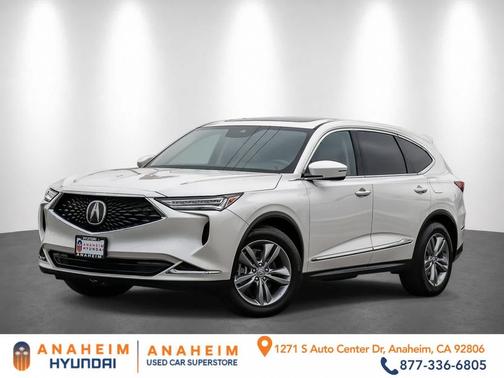 Platinum White Pearl 2024 Acura MDX Standard
