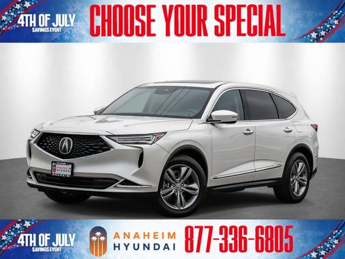 Platinum White Pearl 2024 Acura MDX Standard