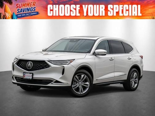 Platinum White Pearl 2024 Acura MDX Standard