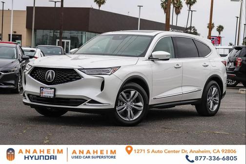 Platinum White Pearl 2024 Acura MDX Standard
