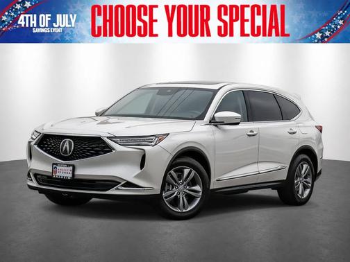 Platinum White Pearl 2024 Acura MDX Standard