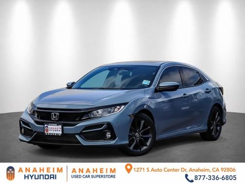 Sonic Gray Pearl 2020 Honda Civic EX-L