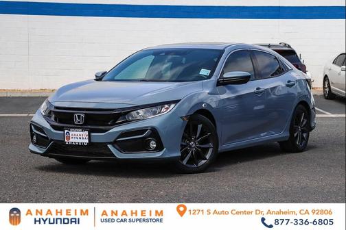 Sonic Gray Pearl 2020 Honda Civic EX-L