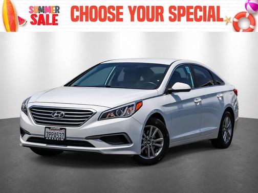 Quartz White Pearl 2016 Hyundai SONATA SE