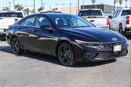 Abyss Black 2026 Hyundai ELANTRA Sport