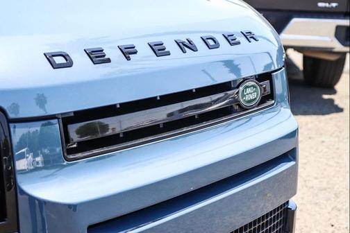 Blue 2025 Land Rover Defender 110 P400 X-Dynamic SE