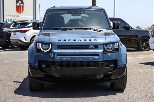 Blue 2025 Land Rover Defender 110 P400 X-Dynamic SE