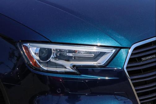 Blue 2018 Audi A3 2.0T Premium