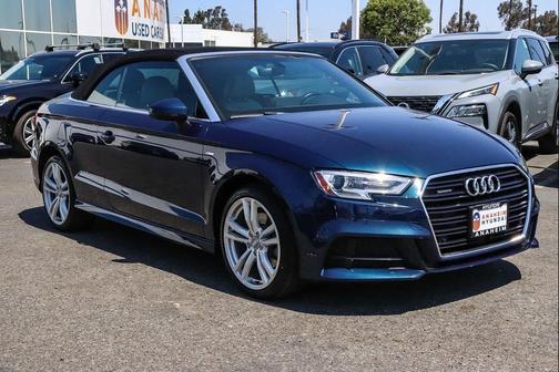 Blue 2018 Audi A3 2.0T Premium
