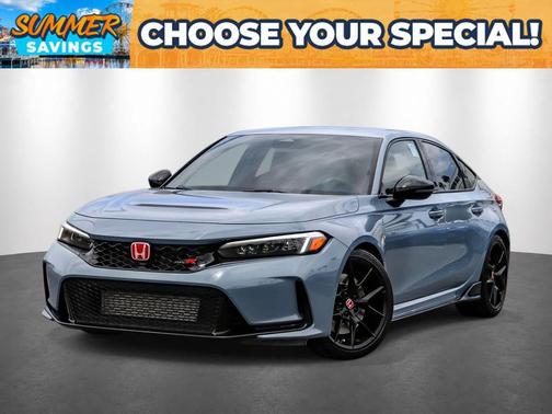 Sonic Gray Pearl 2023 Honda Civic Type R Touring