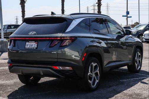 Amazon Gray 2023 Hyundai TUCSON Limited