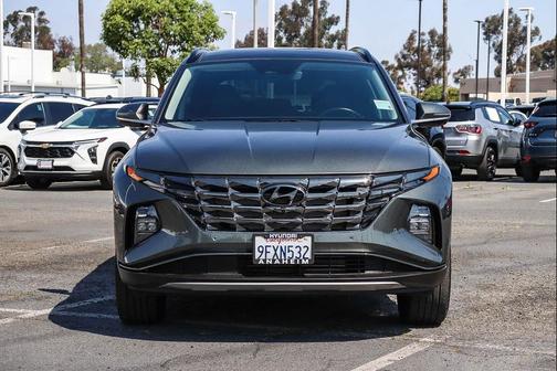 Amazon Gray 2023 Hyundai TUCSON Limited