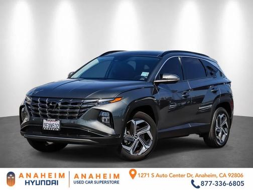 Amazon Gray 2023 Hyundai TUCSON Limited