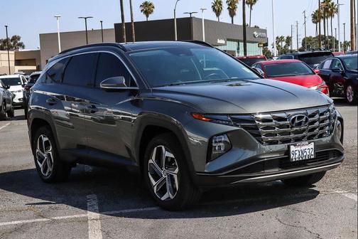 Amazon Gray 2023 Hyundai TUCSON Limited