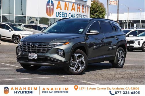 Amazon Gray 2023 Hyundai TUCSON Limited