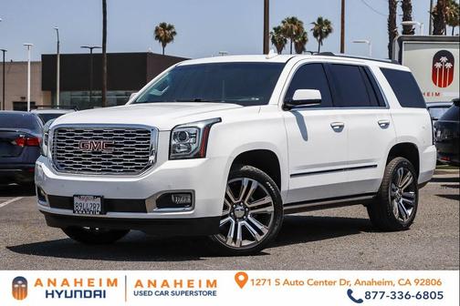 Summit White 2019 GMC Yukon Denali