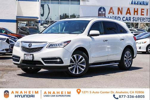 White 2016 Acura MDX 3.5L