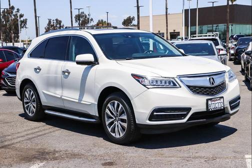 White 2016 Acura MDX 3.5L