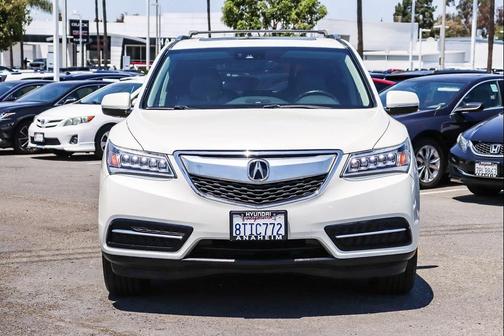 White 2016 Acura MDX 3.5L