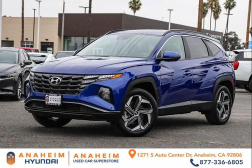 Intense Blue 2022 Hyundai TUCSON SEL