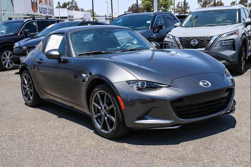 Machine Gray Metallic 2019 Mazda MX-5 Miata RF Grand Touring