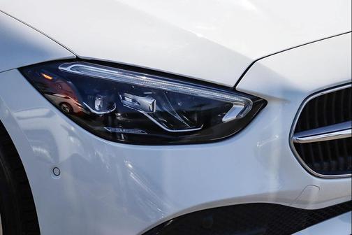Polar White 2023 Mercedes-Benz C-Class Sedan