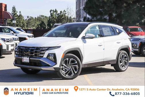 Creamy White Pearl 2026 Hyundai TUCSON Plug-In Hybrid Limited