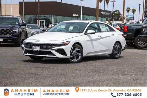 Serenity White Pearl 2026 Hyundai ELANTRA HEV Limited