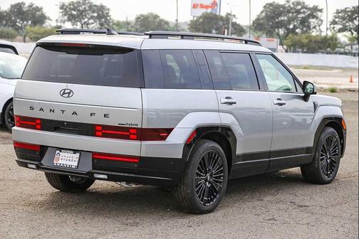 Shimmering Silver 2026 Hyundai SANTA FE HEV Calligraphy