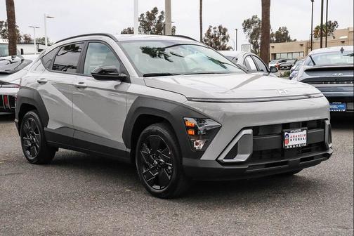 Cyber Gray Metallic 2026 Hyundai KONA SEL Sport