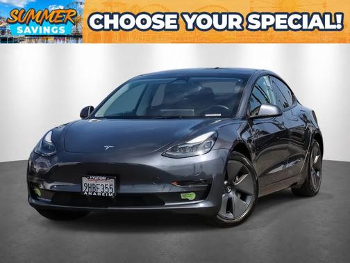 Gray 2023 Tesla Model 3 Standard Range