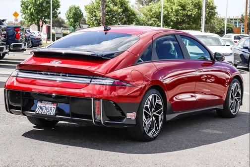 Ultimate Red 2024 Hyundai IONIQ 6 SEL