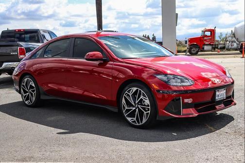 Ultimate Red 2024 Hyundai IONIQ 6 SEL