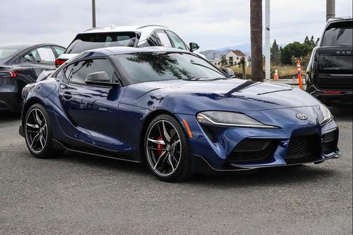 Downshift Blue 2020 Toyota Supra 3.0 Premium
